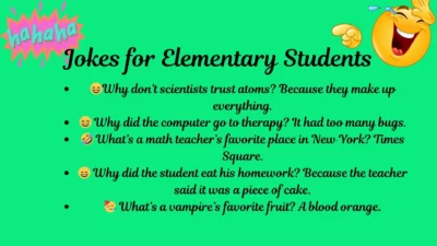Jokes for Elementary Students