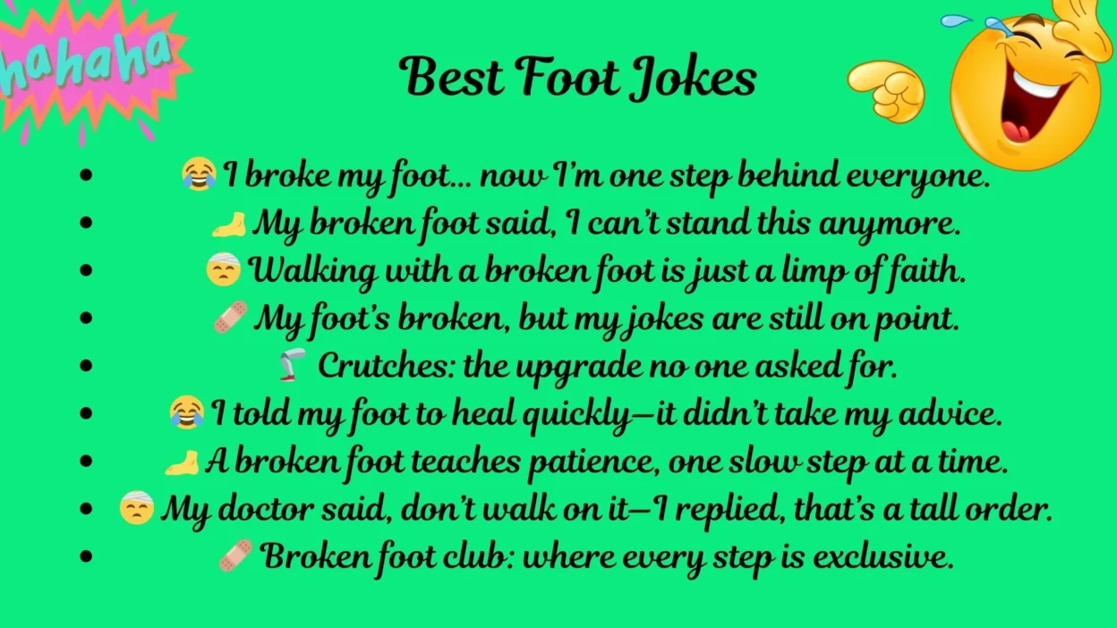 Best Foot Jokes