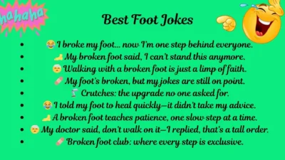 Best Foot Jokes