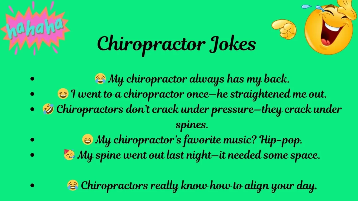 Chiropractor Jokes