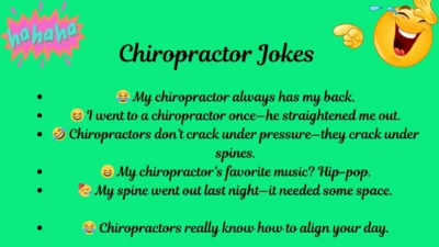 Chiropractor Jokes