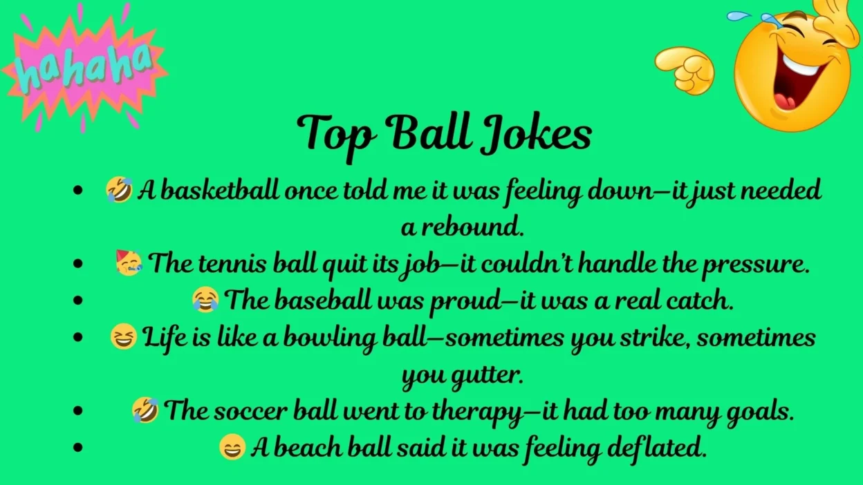 Top Ball Jokes