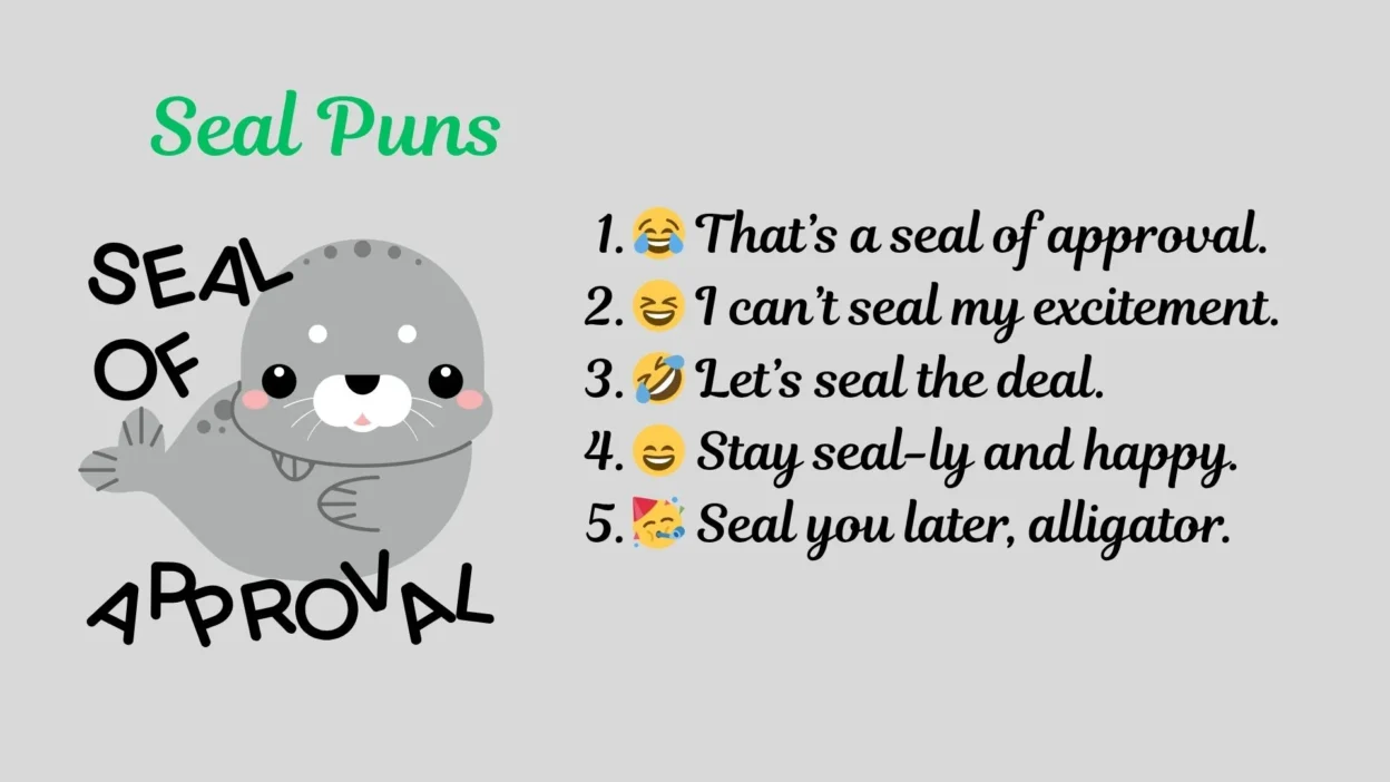 Seal Puns