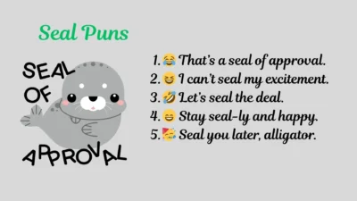 Seal Puns