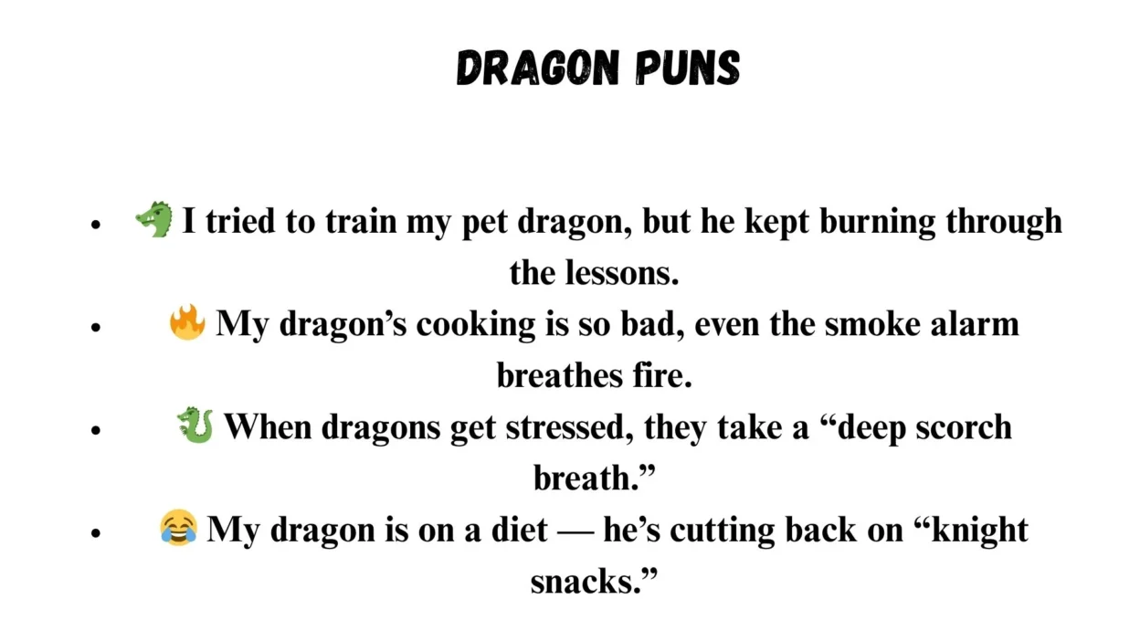 Dragon Puns